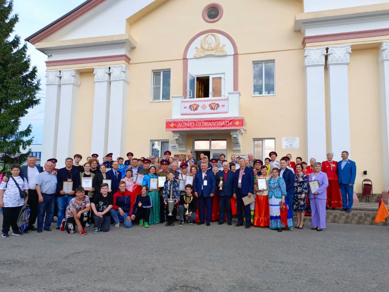 В Волгоградской области состоялся фестиваль «Сталинградская гармонь»